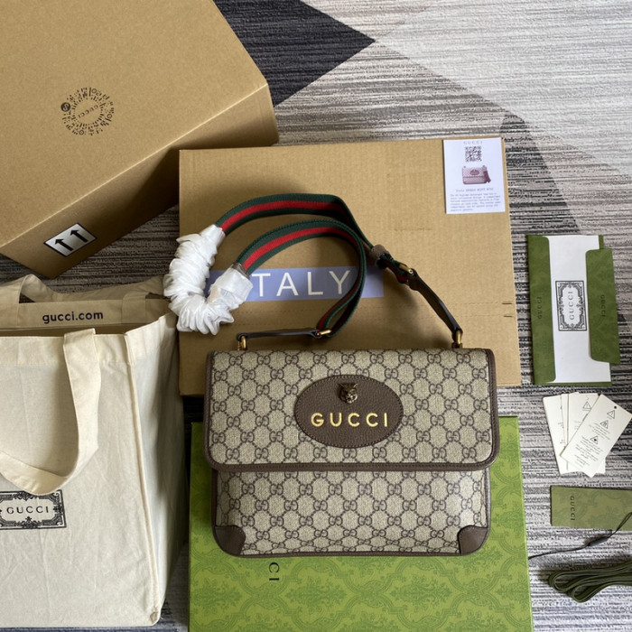 GUCCI Neo Vintage messenger bag 30*20*4cm